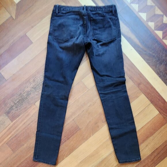 GAP Black Faded "Always Skinny" Jeans Size 28/6 - Picture 12 of 16